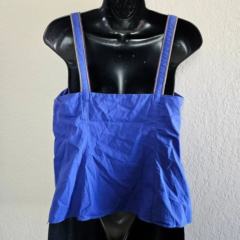 One September Embroidered Flowy Tank Top - Picture 5 of 8
